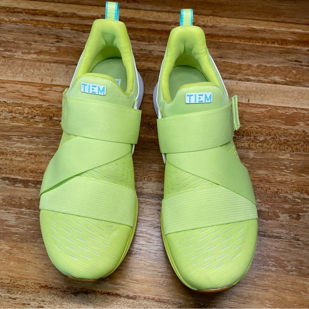 Tiem Core Latus Citron Glow Training Sneakers Size 9